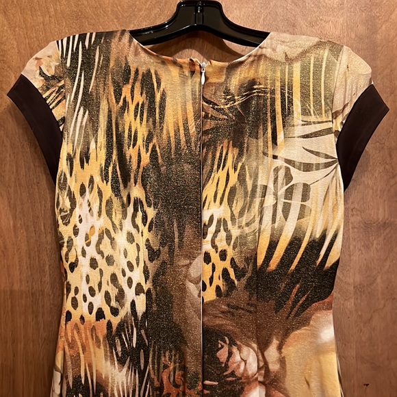 CACHE SHIMMER ANIMAL PRINT DRESS - Picture 7 of 12